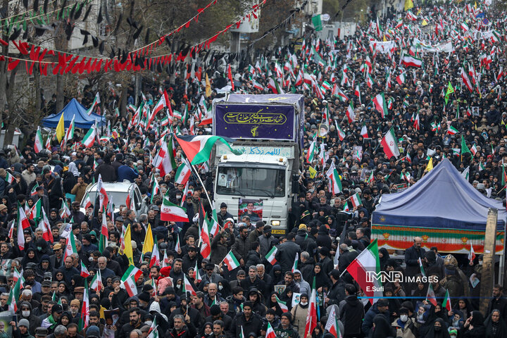 راهپیمایی روز قدس و تشییع شهدای والامقام در اراک