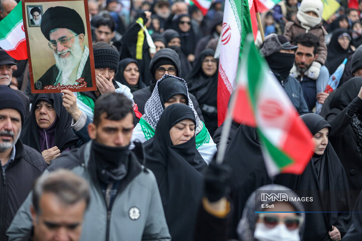 راهپیمایی روز قدس و تشییع شهدای والامقام در اراک