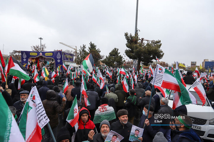 راهپیمایی روز قدس و تشییع شهدای والامقام در اراک