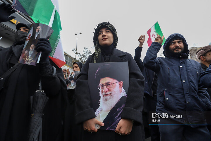 راهپیمایی روز قدس و تشییع شهدای والامقام در اراک