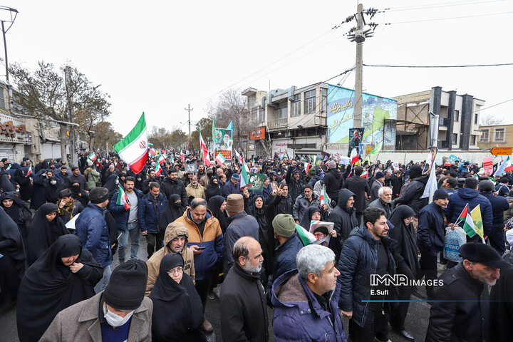 راهپیمایی روز قدس و تشییع شهدای والامقام در اراک