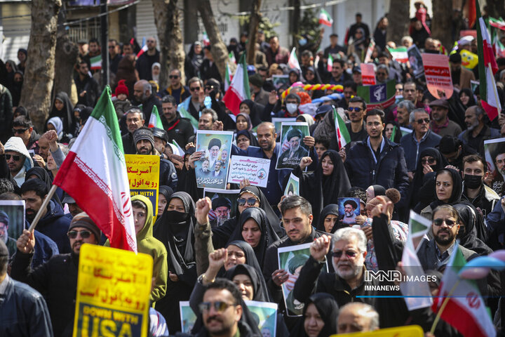 راهپیمایی روز قدس در بجنورد