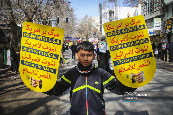 راهپیمایی روز قدس در بجنورد