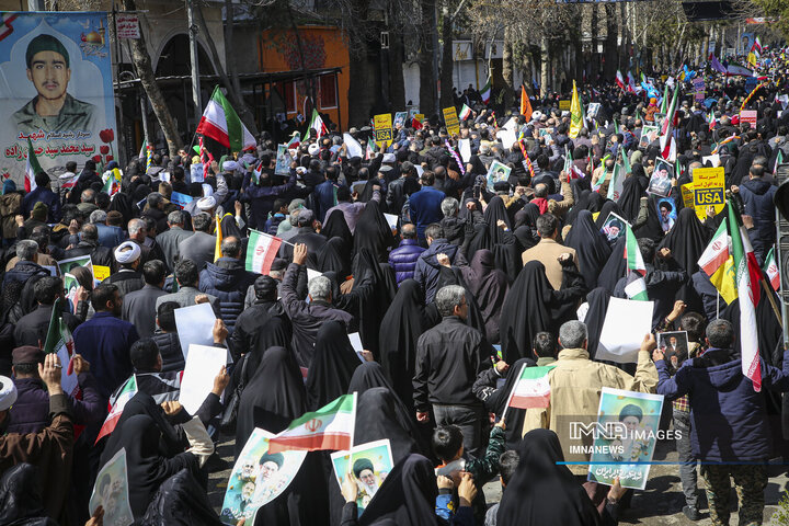 راهپیمایی روز قدس در بجنورد