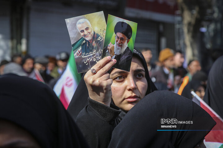 راهپیمایی روز قدس در بجنورد