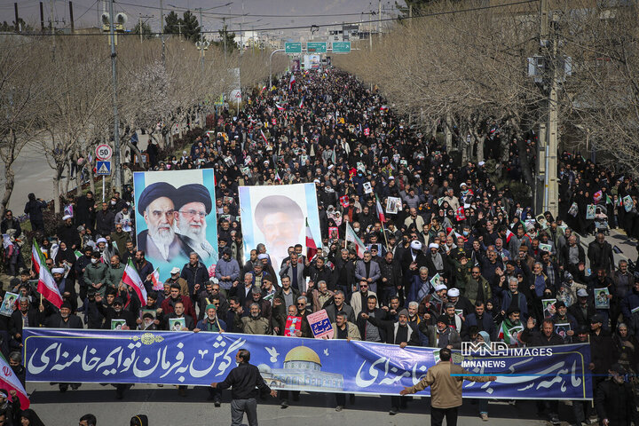 راهپیمایی روز قدس در بجنورد