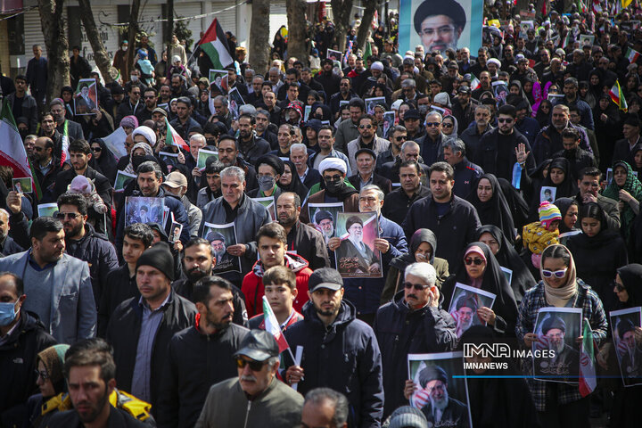 راهپیمایی روز قدس در بجنورد