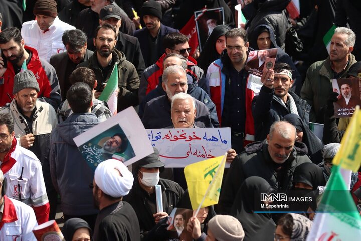 راهپیمایی روز جهانی قدس در تبریز