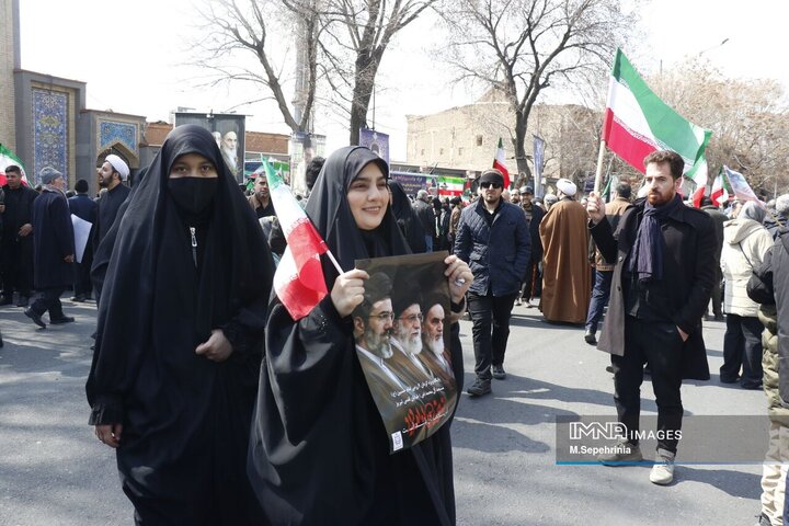 راهپیمایی روز جهانی قدس در تبریز