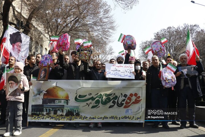 راهپیمایی روز جهانی قدس در تبریز