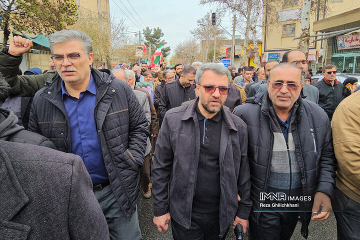 راهپیمایی روز قدس در نجف‌آباد