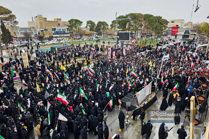 راهپیمایی روز قدس در نجف‌آباد