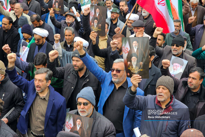 راهپیمایی روز قدس در نجف‌آباد