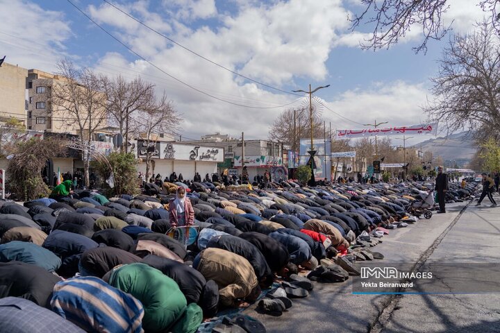 حماسه حضور در دیار لرها؛ خرم‌آباد در روز قدس یک‌صدا با فریاد الله اکبر