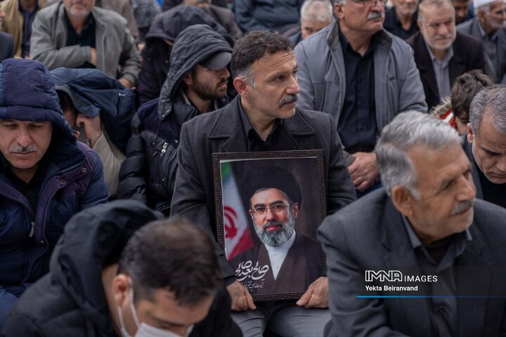حماسه حضور در دیار لرها؛ خرم‌آباد در روز قدس یک‌صدا با فریاد الله اکبر