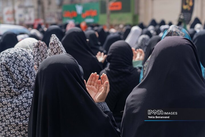 حماسه حضور در دیار لرها؛ خرم‌آباد در روز قدس یک‌صدا با فریاد الله اکبر