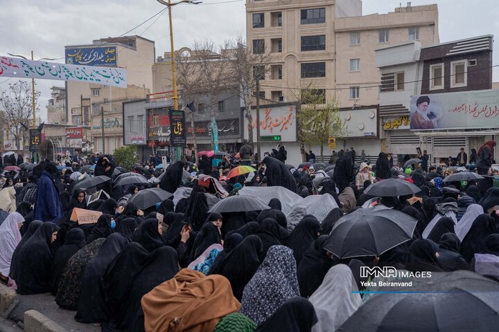 حماسه حضور در دیار لرها؛ خرم‌آباد در روز قدس یک‌صدا با فریاد الله اکبر