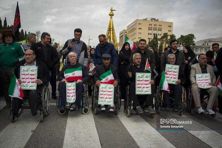 راهپیمایی روز قدس در شیراز