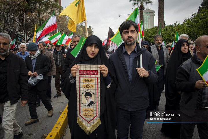 راهپیمایی روز قدس در شیراز