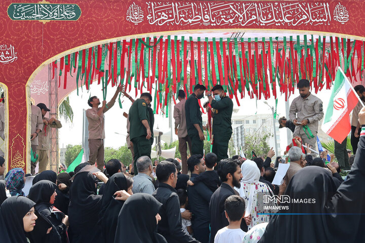 راهپیمایی روز قدس در مسجد جامع بندر عباس