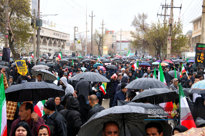 بیعتِ کرمانشاه با رهبر و انزجارِ جهانی از صهیونیسم در روز قدس