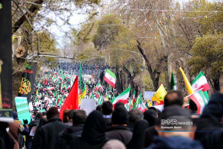 بیعتِ کرمانشاه با رهبر و انزجارِ جهانی از صهیونیسم در روز قدس