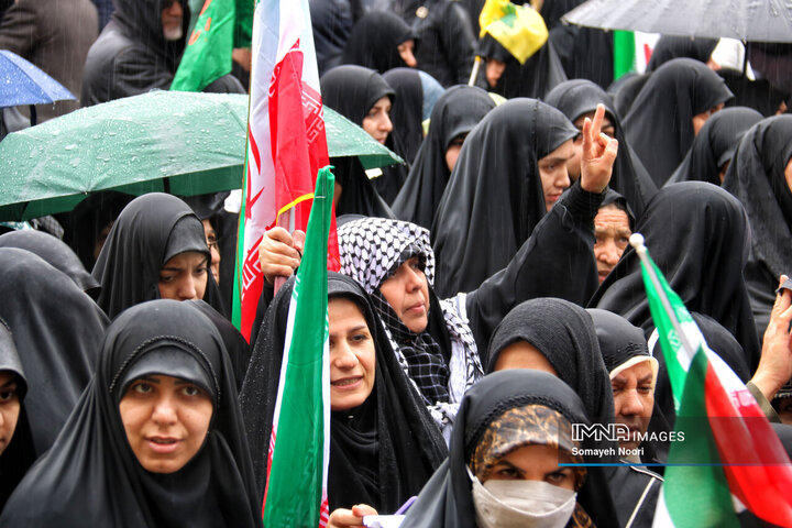 بیعتِ کرمانشاه با رهبر و انزجارِ جهانی از صهیونیسم در روز قدس