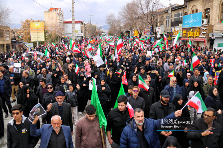 بیعتِ کرمانشاه با رهبر و انزجارِ جهانی از صهیونیسم در روز قدس