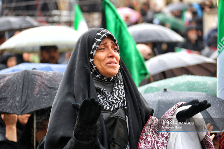 بیعتِ کرمانشاه با رهبر و انزجارِ جهانی از صهیونیسم در روز قدس
