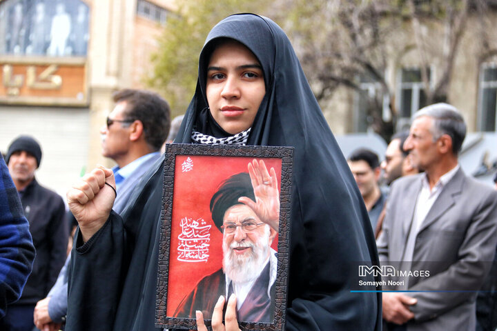 بیعتِ کرمانشاه با رهبر و انزجارِ جهانی از صهیونیسم در روز قدس