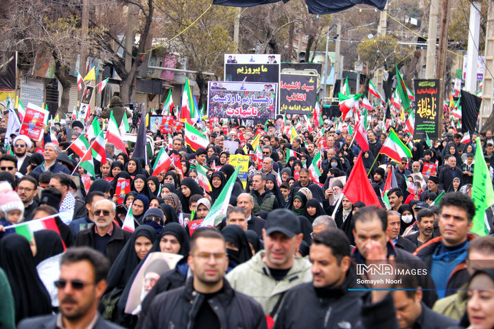 بیعتِ کرمانشاه با رهبر و انزجارِ جهانی از صهیونیسم در روز قدس