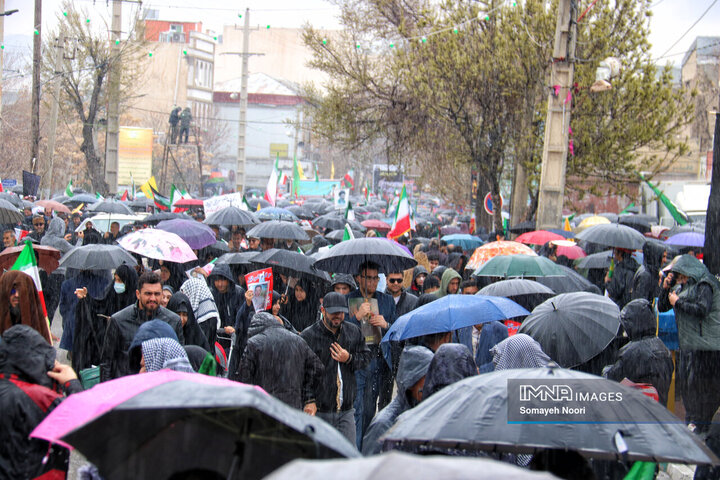بیعتِ کرمانشاه با رهبر و انزجارِ جهانی از صهیونیسم در روز قدس