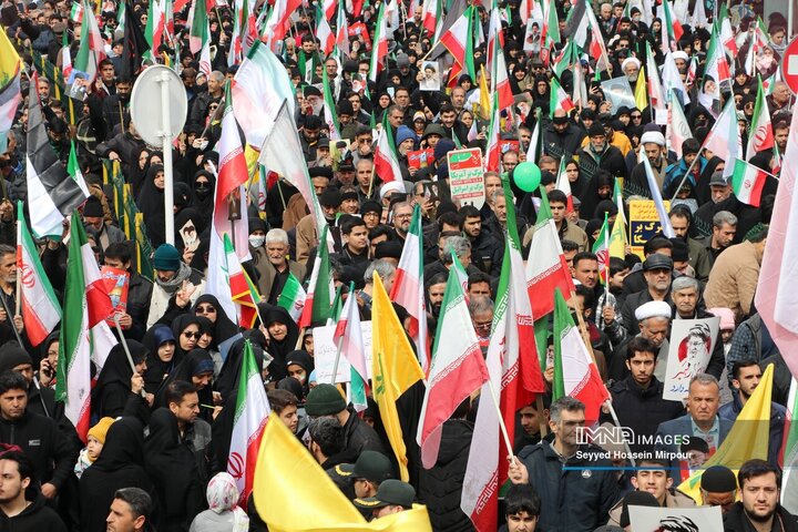 راهپیمایی باشکوه روز جهانی قدس در مشهد