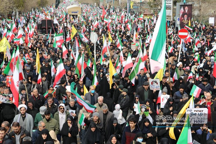 راهپیمایی باشکوه روز جهانی قدس در مشهد