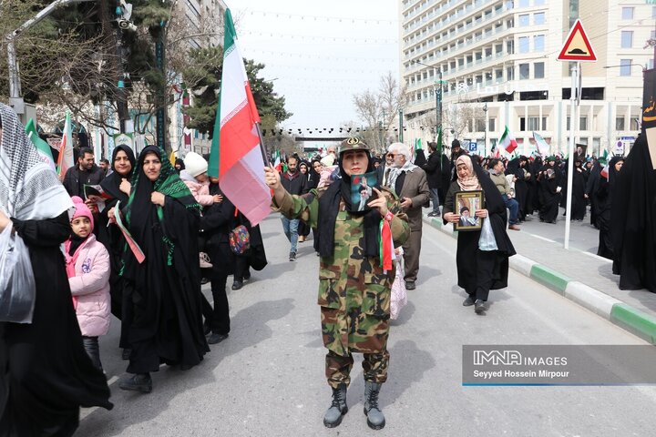راهپیمایی باشکوه روز جهانی قدس در مشهد