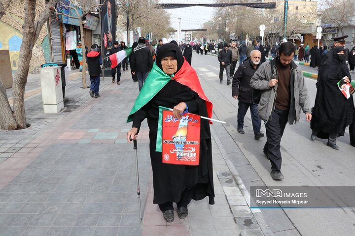 راهپیمایی باشکوه روز جهانی قدس در مشهد