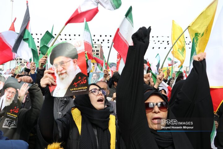 راهپیمایی باشکوه روز جهانی قدس در مشهد