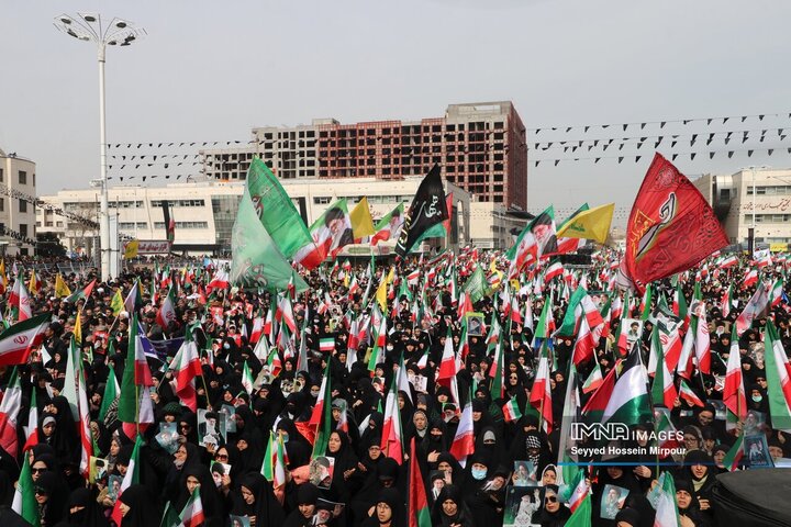 راهپیمایی باشکوه روز جهانی قدس در مشهد