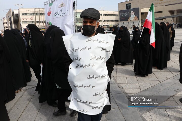راهپیمایی باشکوه روز جهانی قدس در مشهد