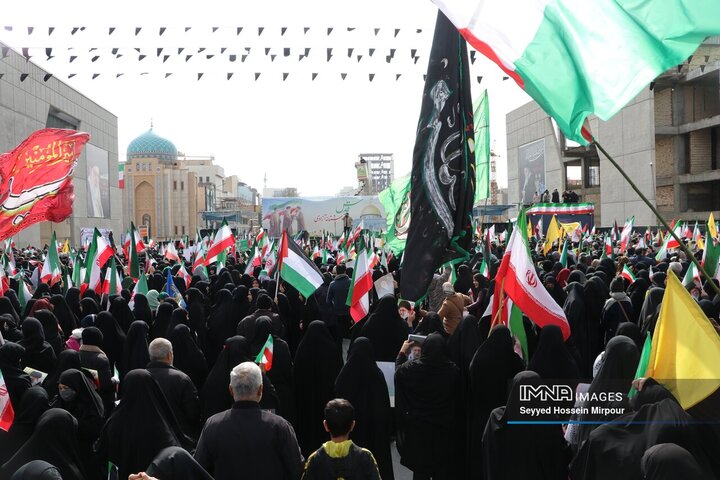 راهپیمایی باشکوه روز جهانی قدس در مشهد
