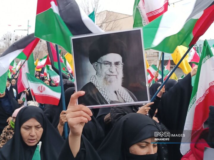 حضور پر شورزنجانی ها در راهپیمایی روز جهانی قدس