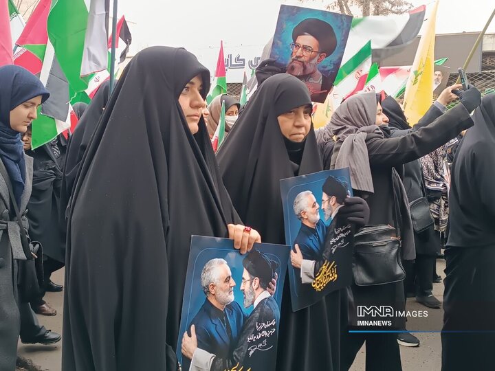 حضور پر شورزنجانی ها در راهپیمایی روز جهانی قدس