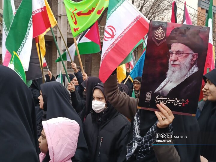 حضور پر شورزنجانی ها در راهپیمایی روز جهانی قدس