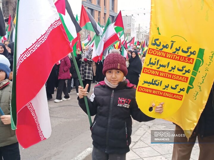 حضور پر شورزنجانی ها در راهپیمایی روز جهانی قدس