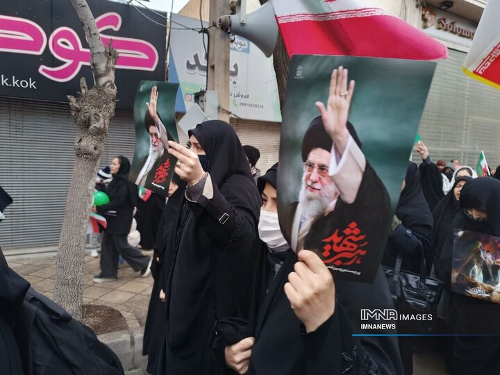 حضور پر شورزنجانی ها در راهپیمایی روز جهانی قدس
