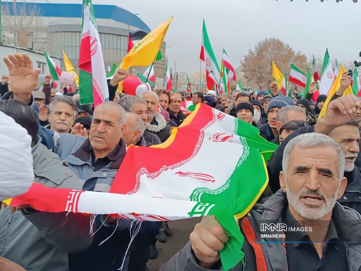 حضور پر شورزنجانی ها در راهپیمایی روز جهانی قدس