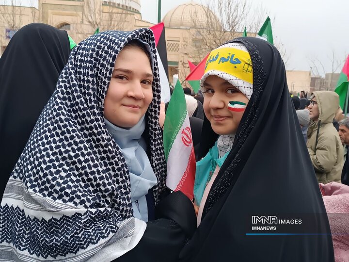 حضور پر شورزنجانی ها در راهپیمایی روز جهانی قدس