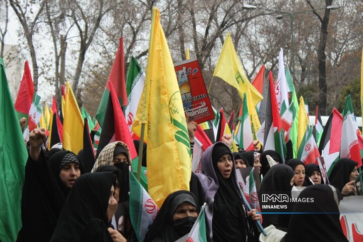 حضور پر شورزنجانی ها در راهپیمایی روز جهانی قدس