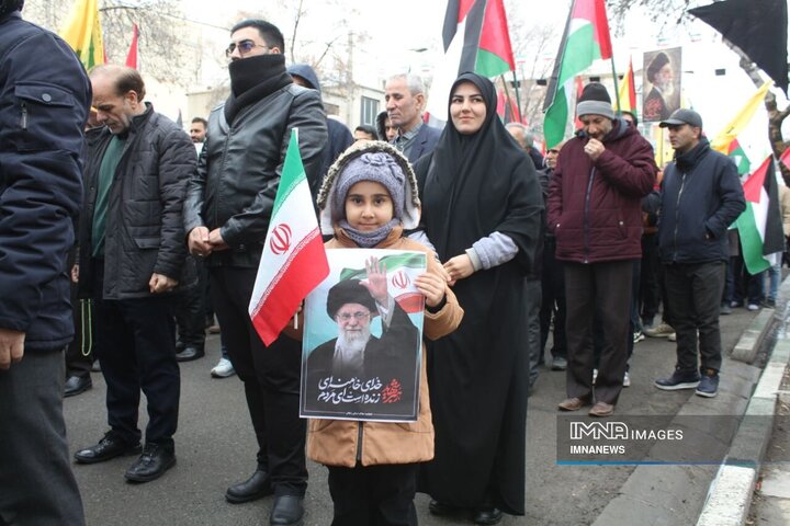 حضور پر شورزنجانی ها در راهپیمایی روز جهانی قدس
