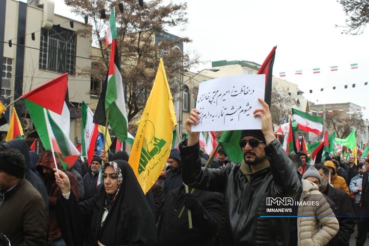 حضور پر شورزنجانی ها در راهپیمایی روز جهانی قدس